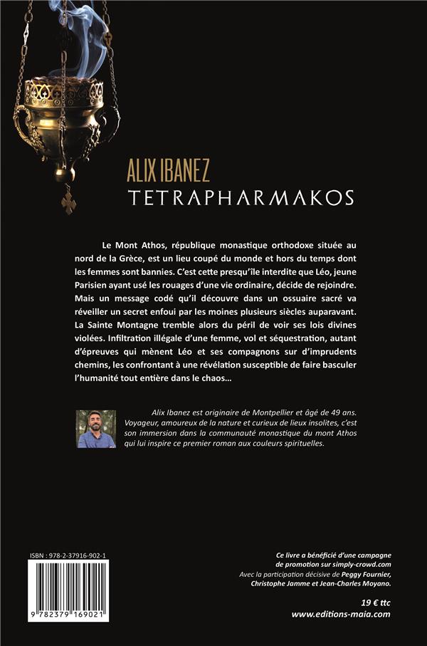 Quatrième de couverture de « TETRAPHARMAKOS »