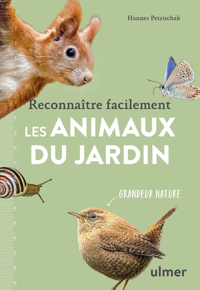 Couverture du livre « Reconnaître facilement les animaux du jardin » de Hannes Petrischak, librairie Les Contes Infusés à Corte