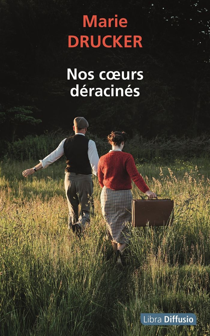 Couverture du livre « Nos coeurs déracinés » de Marie Drucker, librairie Les Contes Infusés à Corte