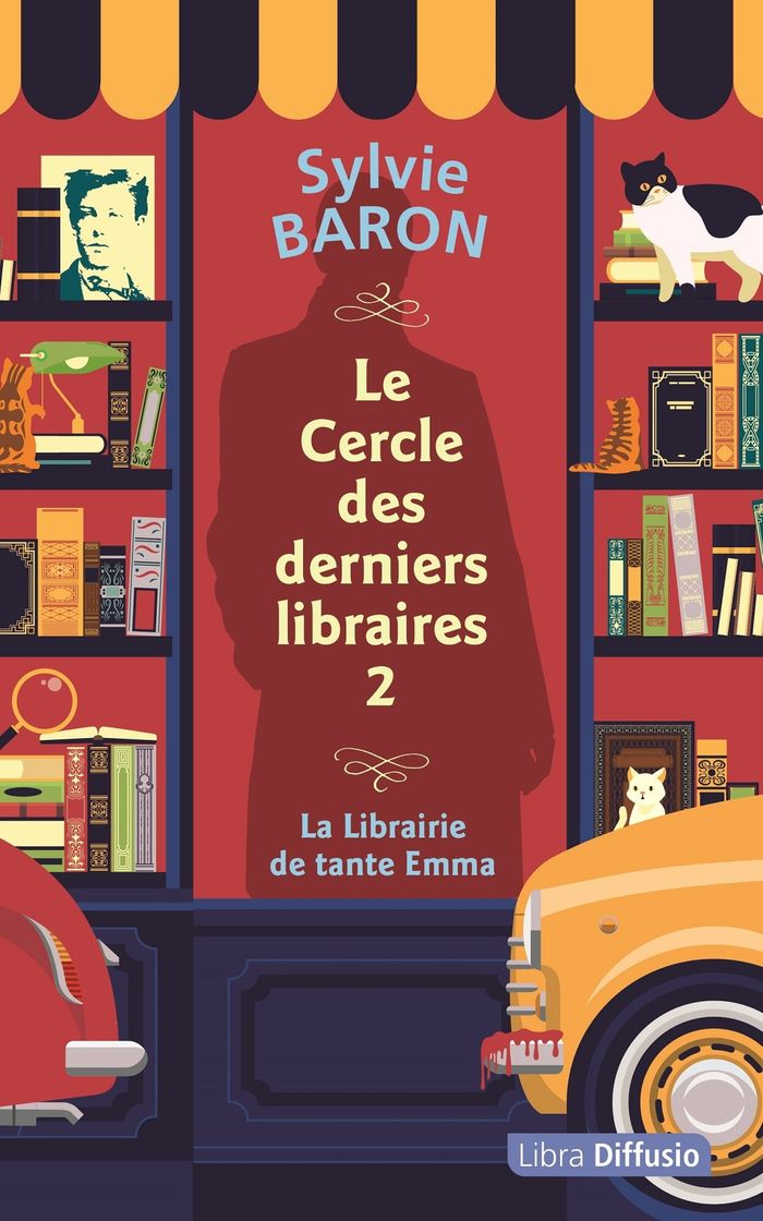 Couverture du livre « La librairie de tante Emma » de Sylvie Baron, librairie Les Contes Infusés à Corte