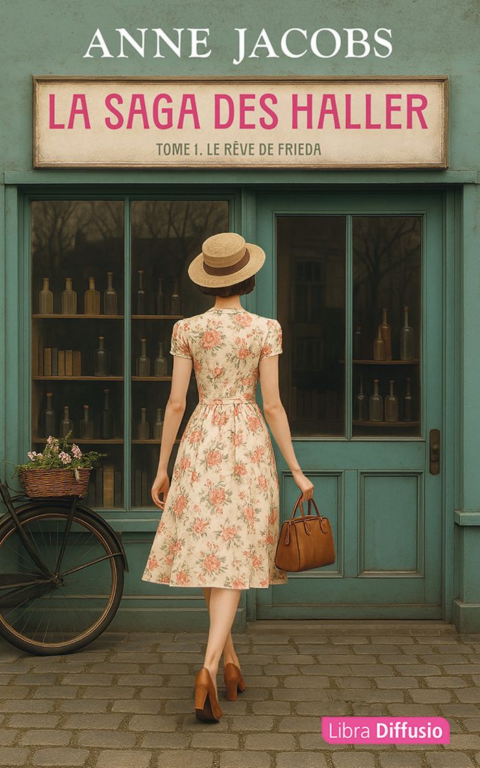 Couverture du livre « La Saga des Haller : le rêve de Frieda », librairie Les Contes Infusés à Corte