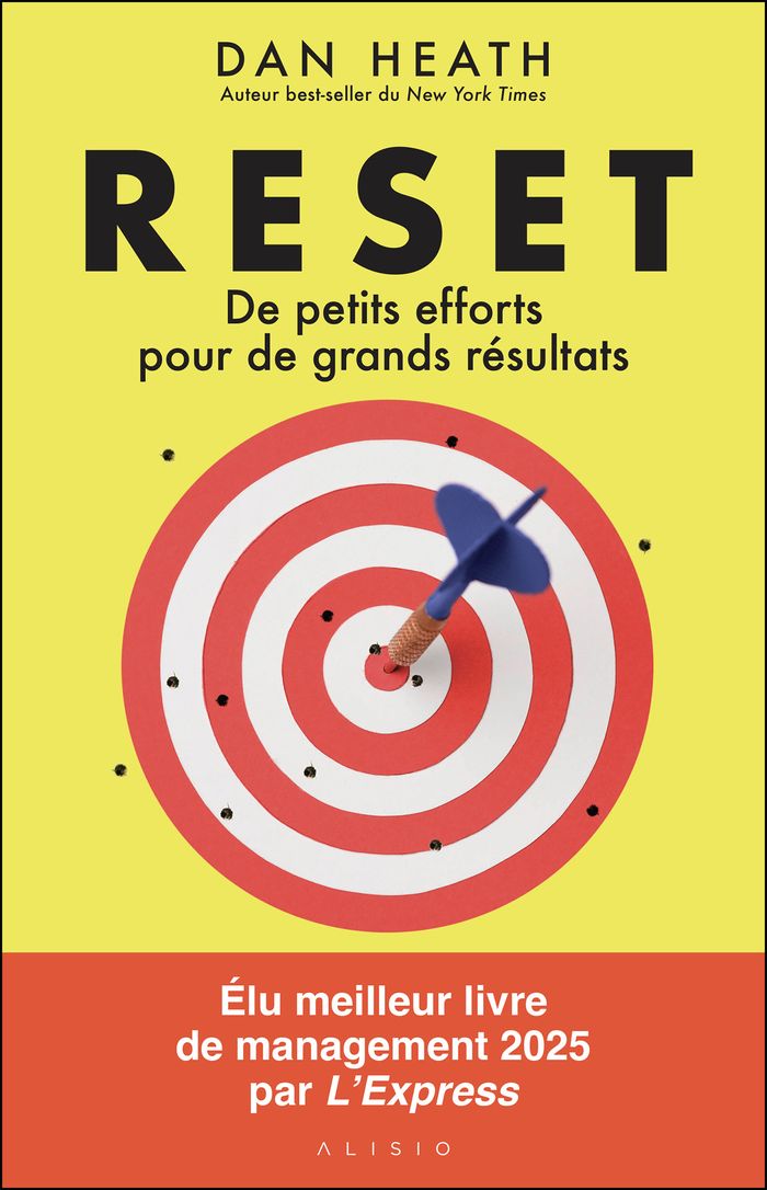 Couverture du livre « Reset : de petits efforts pour de grands résultats », librairie Les Contes Infusés à Corte