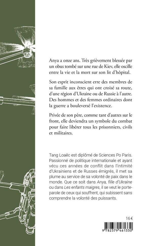 Quatrième de couverture de « Anya, fille d'Ukraine : roman »