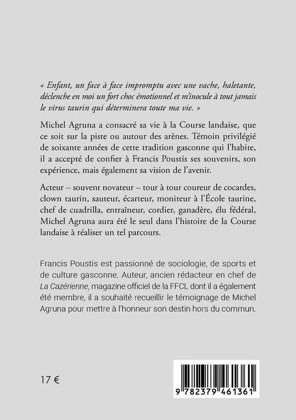 Quatrième de couverture de « Michel Agruna, le grand témoin »