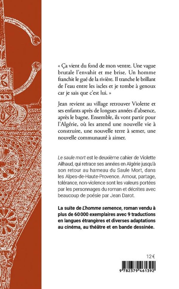 Quatrième de couverture de « Le saule mort »