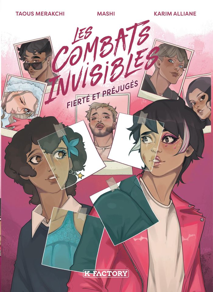 Couverture du livre « Les combats invisibles : fierté et préjugés » de Karim Alliane, librairie Les Contes Infusés à Corte