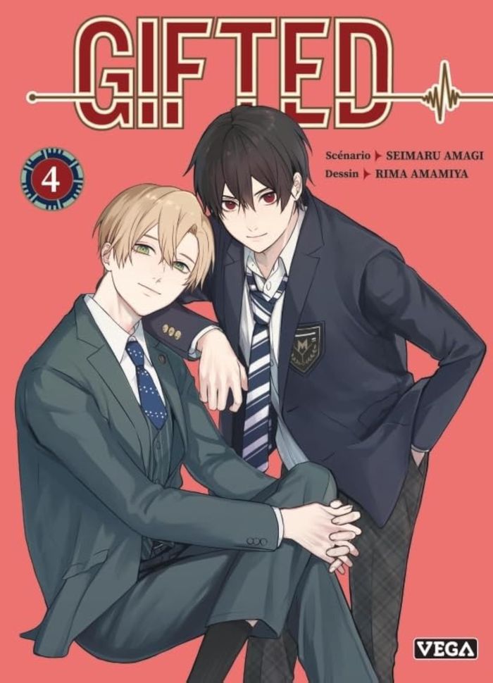 Couverture du livre « GIFTED - TOME 4 » de Seimaru Amagi, librairie Les Contes Infusés à Corte