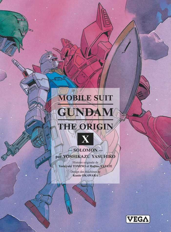 Couverture du livre « MOBILE SUIT GUNDAM - THE ORIGIN - TOME 10 », librairie Les Contes Infusés à Corte