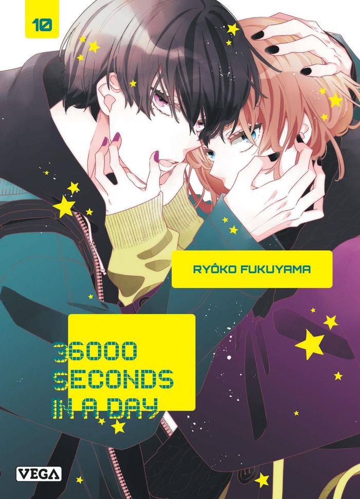 Couverture du livre « 36000 seconds in a day » de Ryoko Fukuyama, librairie Les Contes Infusés à Corte