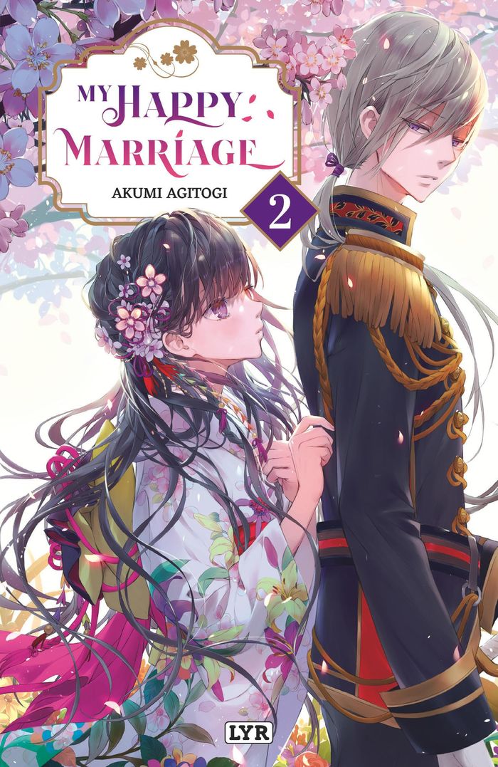 Couverture du livre « My happy marriage » de Akumi Agitogi, librairie Les Contes Infusés à Corte