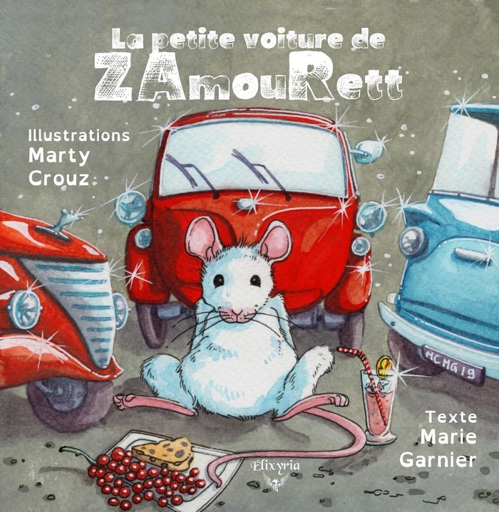 Couverture du livre « LA PETITE VOITURE DE ZAMOURETT », librairie Les Contes Infusés à Corte