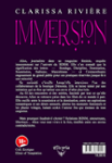 Quatrième de couverture de « IMMERSION »