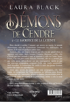 Quatrième de couverture de « DEMONS DE CENDRE - 2 - LE SACRIFICE DE LA LATENTE »