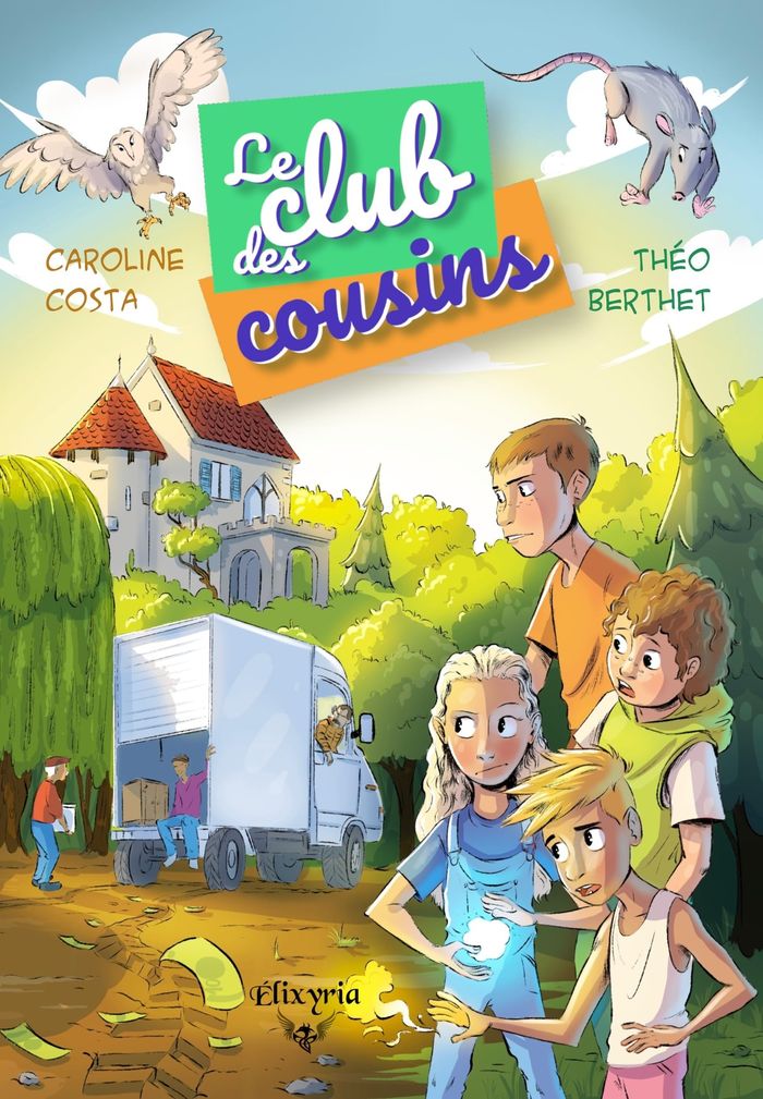 Couverture du livre « Le Club des cousins » de Caroline Costa, librairie Les Contes Infusés à Corte