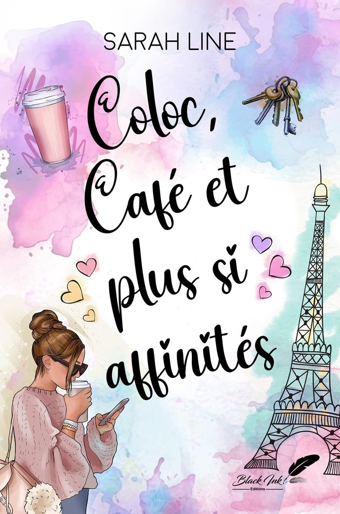 Couverture du livre « Coloc, café et plus si affinités » de Sarah Line, librairie Les Contes Infusés à Corte