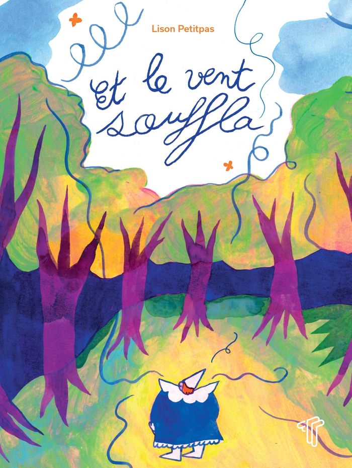 Couverture du livre « Et le vent souffla » de Lison Petitpas, librairie Les Contes Infusés à Corte