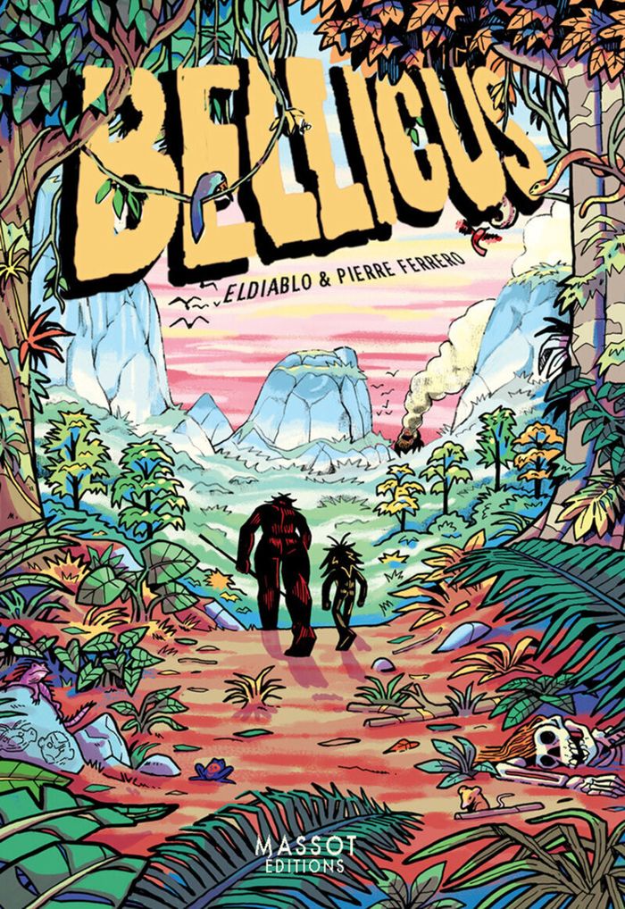 Couverture du livre « Bellicus » de Pierre Ferrero, librairie Les Contes Infusés à Corte