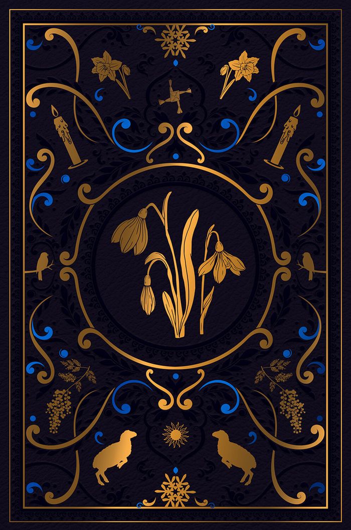 Couverture du livre « GRIMOIRE VIERGE IMBOLC », librairie Les Contes Infusés à Corte