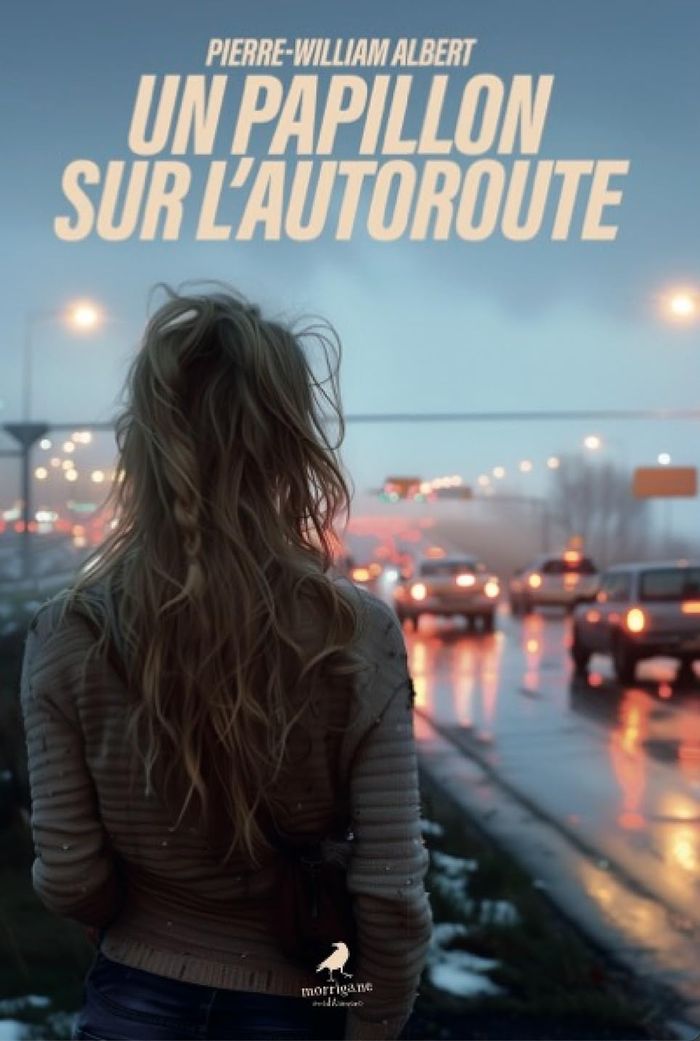 Couverture du livre « Un papillon sur l'autoroute » de Pierre-William Albert, librairie Les Contes Infusés à Corte