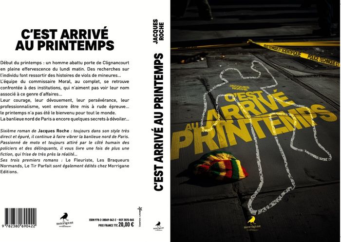 Couverture du livre « C'est arrivé au printemps » de Jacques Roche, librairie Les Contes Infusés à Corte