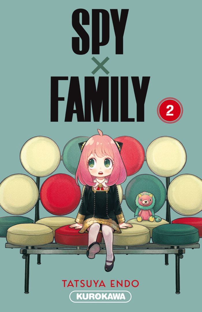 Couverture du livre « SPY X FAMILY - TOME 2 » de Tatsuya Endo, librairie Les Contes Infusés à Corte