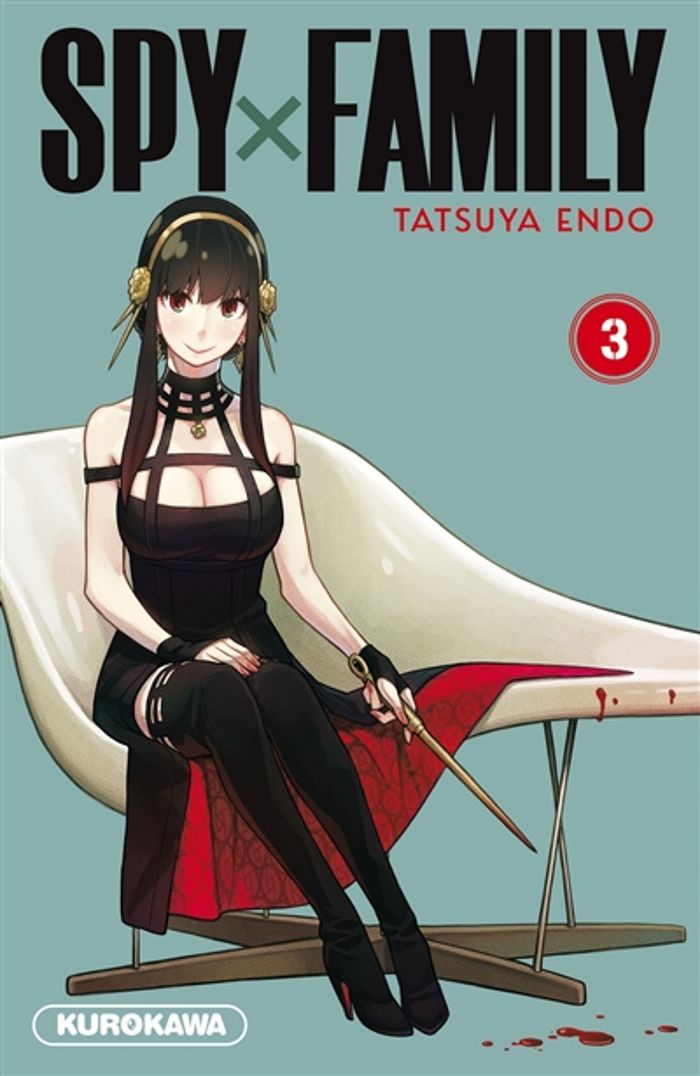 Couverture du livre « SPY X FAMILY - TOME 3 », librairie Les Contes Infusés à Corte