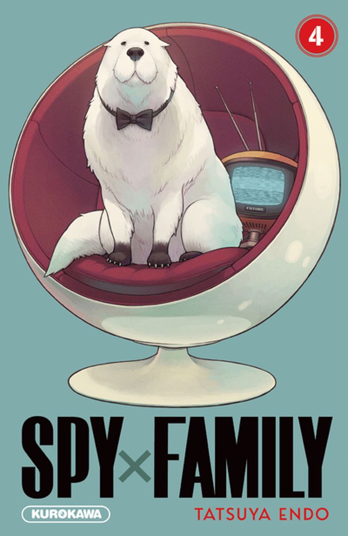 Couverture du livre « SPY X FAMILY - TOME 4 », librairie Les Contes Infusés à Corte
