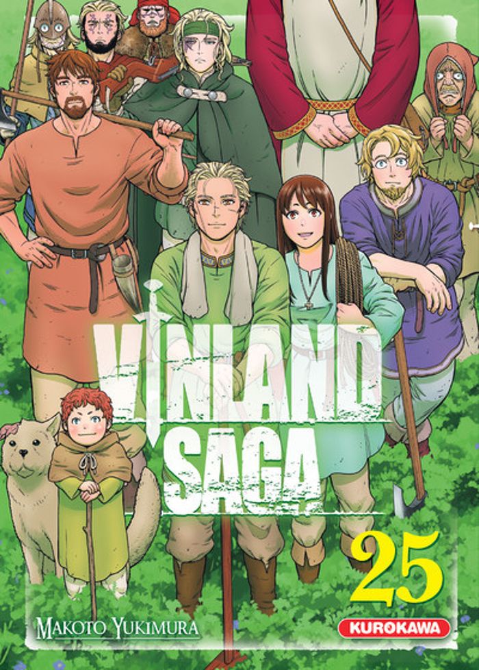 Couverture du livre « Vinland saga » de Makoto Yukimura, librairie Les Contes Infusés à Corte