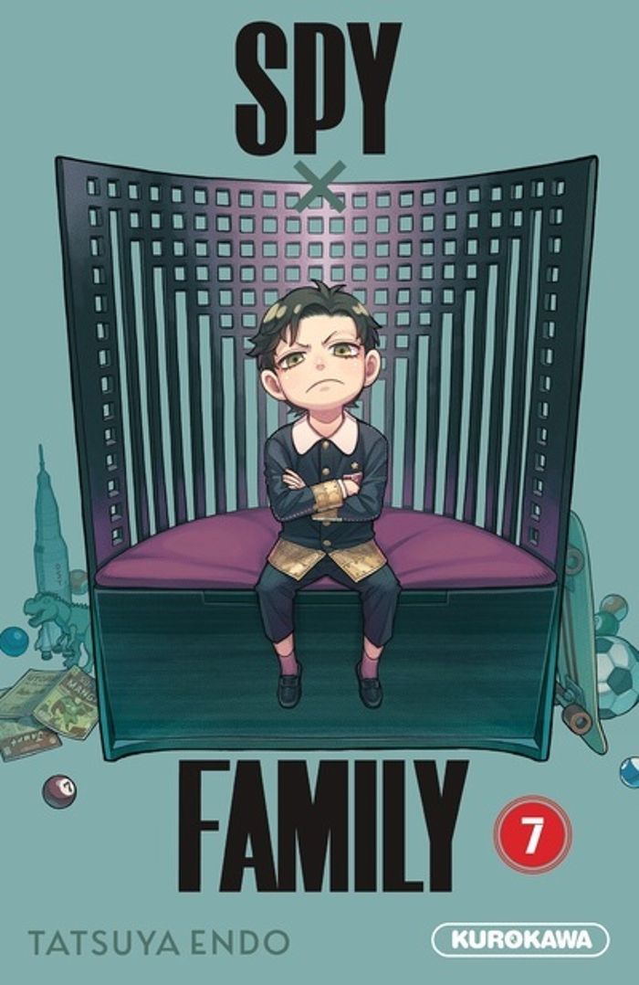 Couverture du livre « Spy x family » de Tatsuya Endō, librairie Les Contes Infusés à Corte