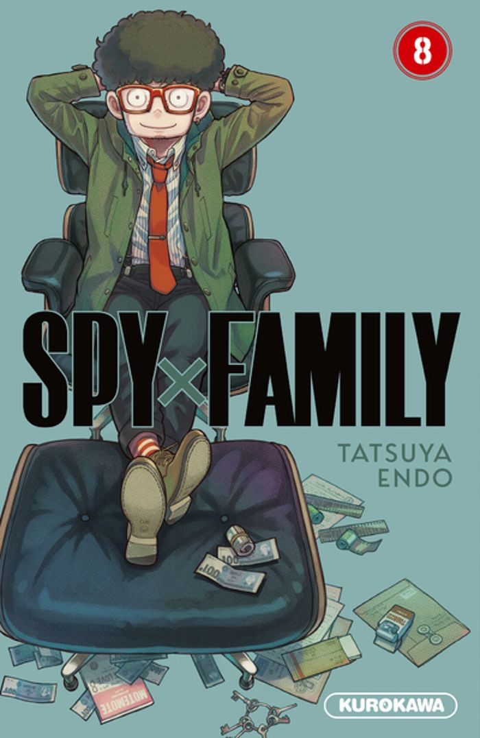 Couverture du livre « Spy x family » de Tatsuya Endō, librairie Les Contes Infusés à Corte
