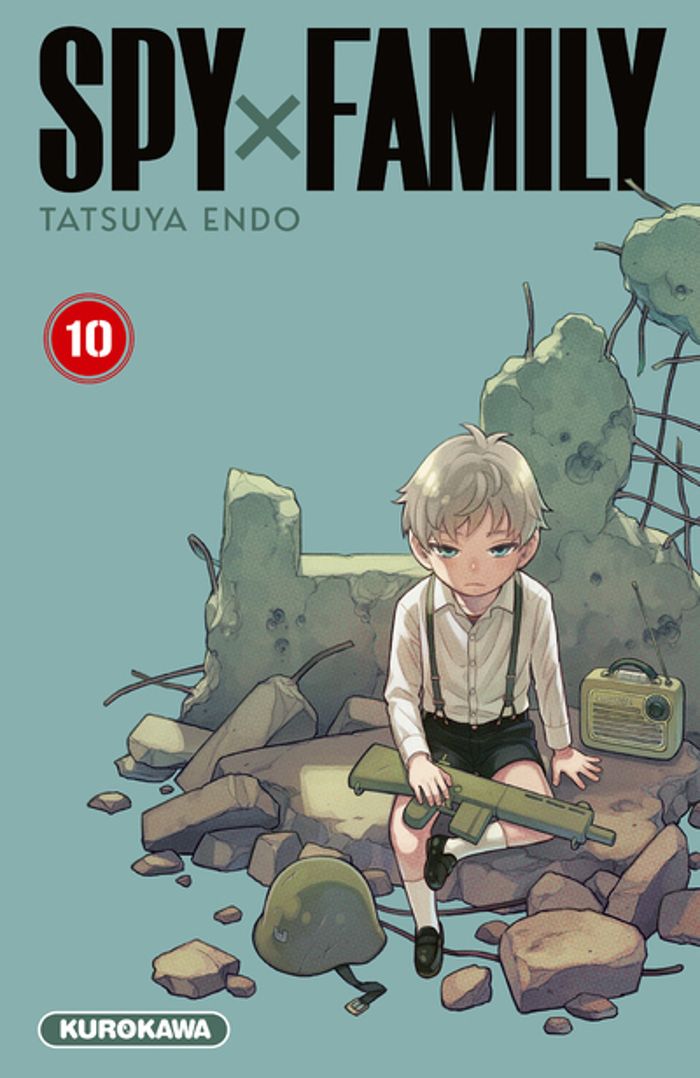 Couverture du livre « Spy x family » de Tatsuya Endō, librairie Les Contes Infusés à Corte