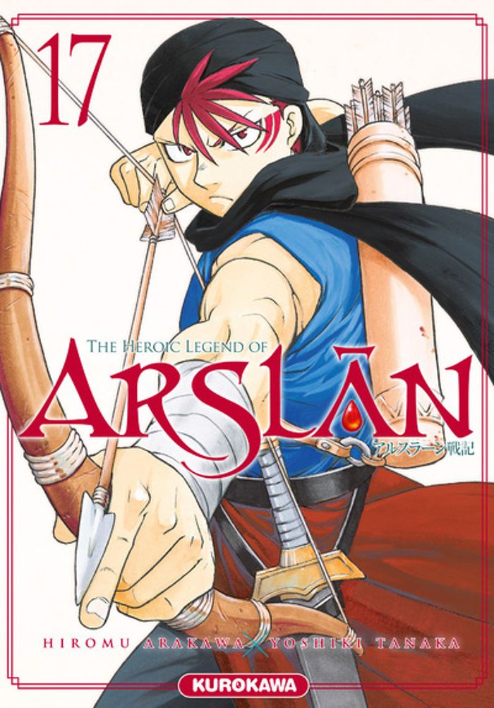 Couverture du livre « The heroic legend of Arslân » de Hiromu Arakawa, librairie Les Contes Infusés à Corte