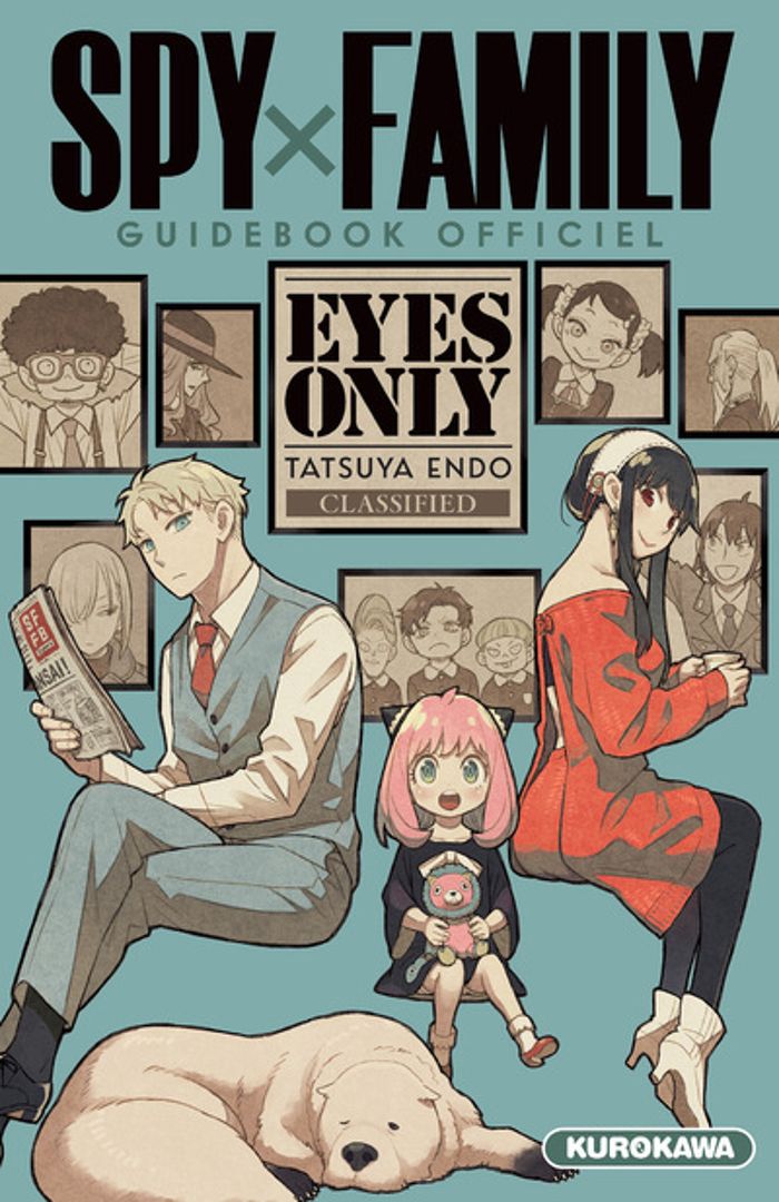 Couverture du livre « "Spy x family" : guidebook officiel » de Tatsuya Endō, librairie Les Contes Infusés à Corte