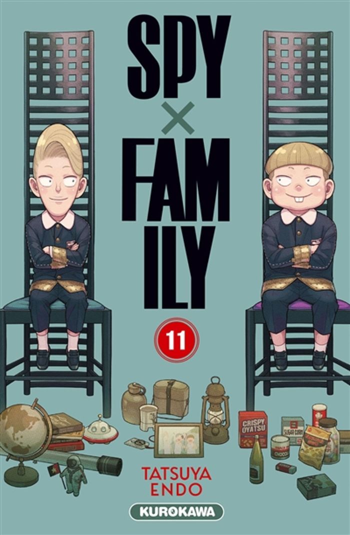 Couverture du livre « Spy x family » de Tatsuya Endō, librairie Les Contes Infusés à Corte