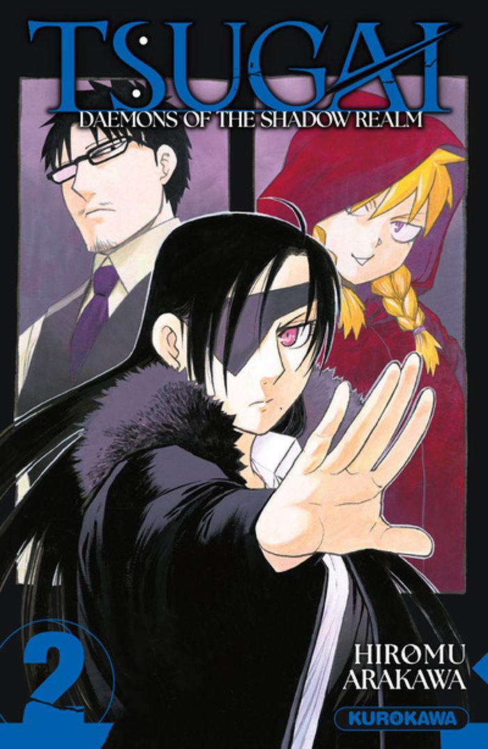 Couverture du livre « Tsugai : daemons of the shadow realm » de Hiromu Arakawa, librairie Les Contes Infusés à Corte