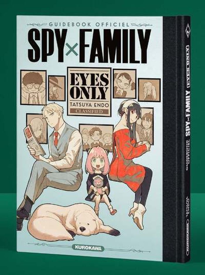 Couverture du livre « "Spy x family" : guidebook officiel » de Tatsuya Endō, librairie Les Contes Infusés à Corte