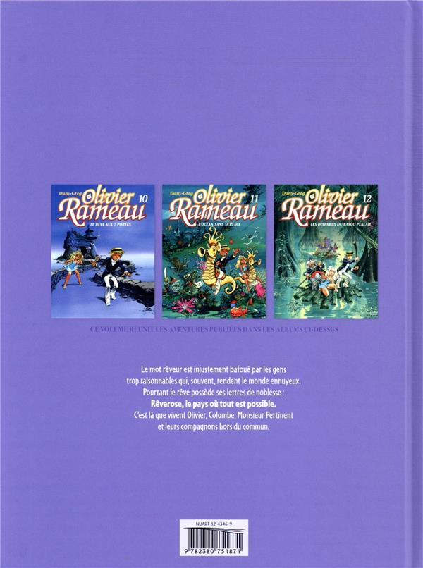 Quatrième de couverture de « OLIVIER RAMEAU - INTEGRALE T04 »