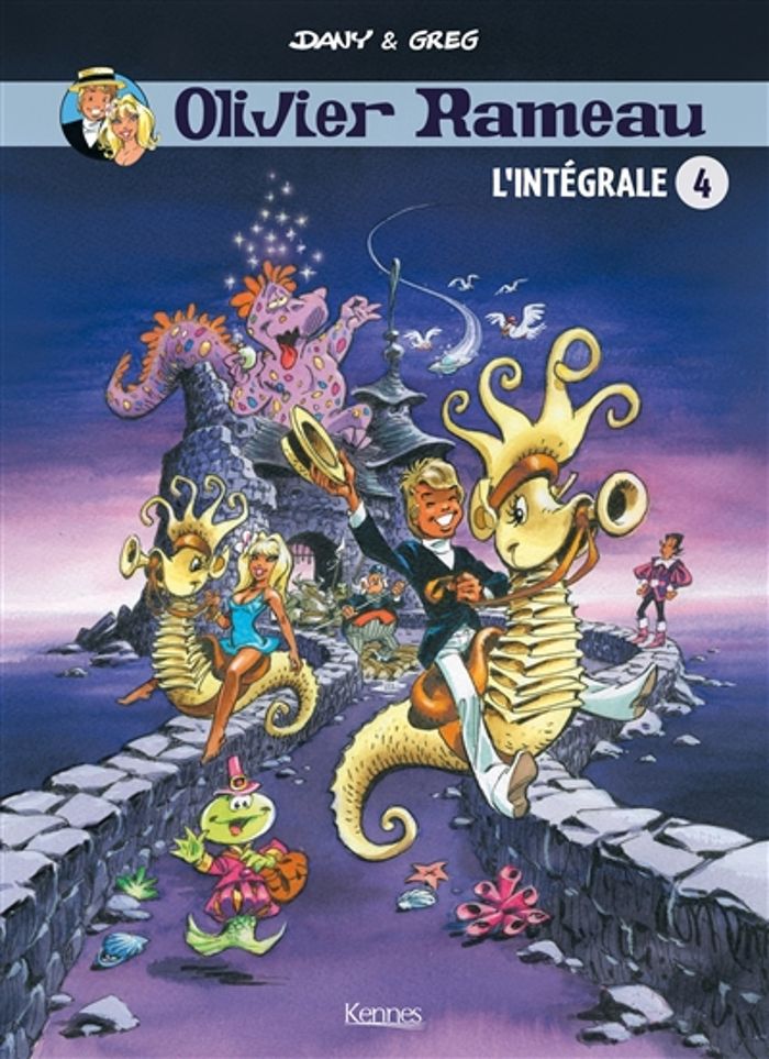 Couverture du livre « OLIVIER RAMEAU - INTEGRALE T04 » de Dany/greg, librairie Les Contes Infusés à Corte