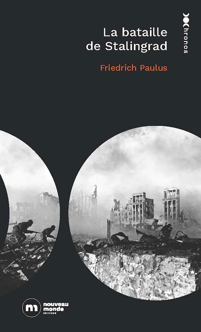 Couverture du livre « La bataille de Stalingrad » de Friedrich Paulus, librairie Les Contes Infusés à Corte