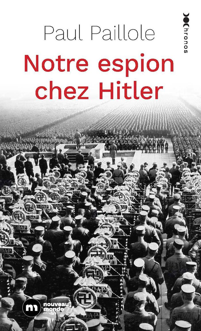 Couverture du livre « Notre espion chez Hitler » de Paul Paillole, librairie Les Contes Infusés à Corte