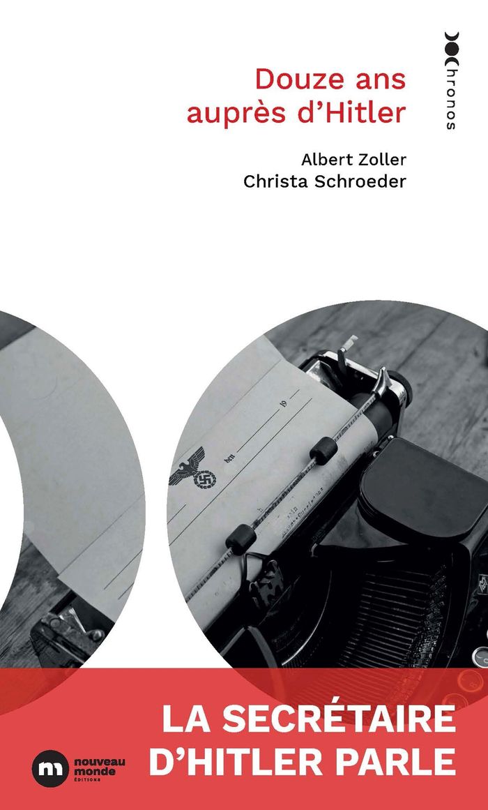 Couverture du livre « Douze ans auprès d'Hitler », librairie Les Contes Infusés à Corte