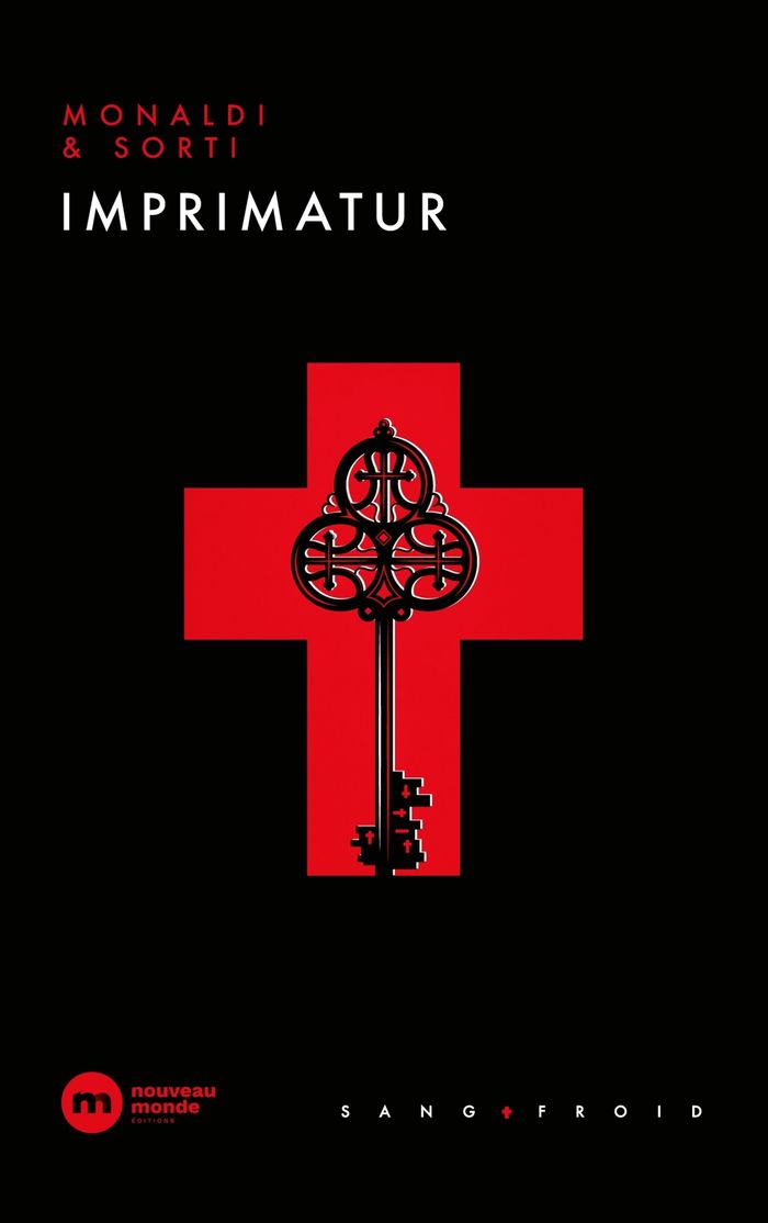 Couverture du livre « Imprimatur » de Rita Monaldi, librairie Les Contes Infusés à Corte