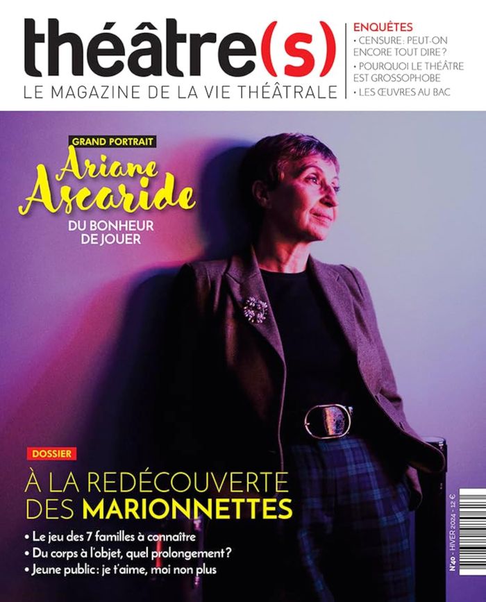 Couverture du livre « THEATRE(S) 40 - HIVER 2025 », librairie Les Contes Infusés à Corte