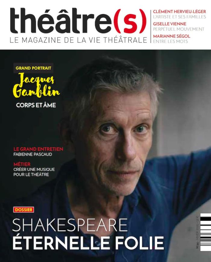 Couverture du livre « THEATRE(S) 44 - HIVER 2025 » de Theatre(s), librairie Les Contes Infusés à Corte