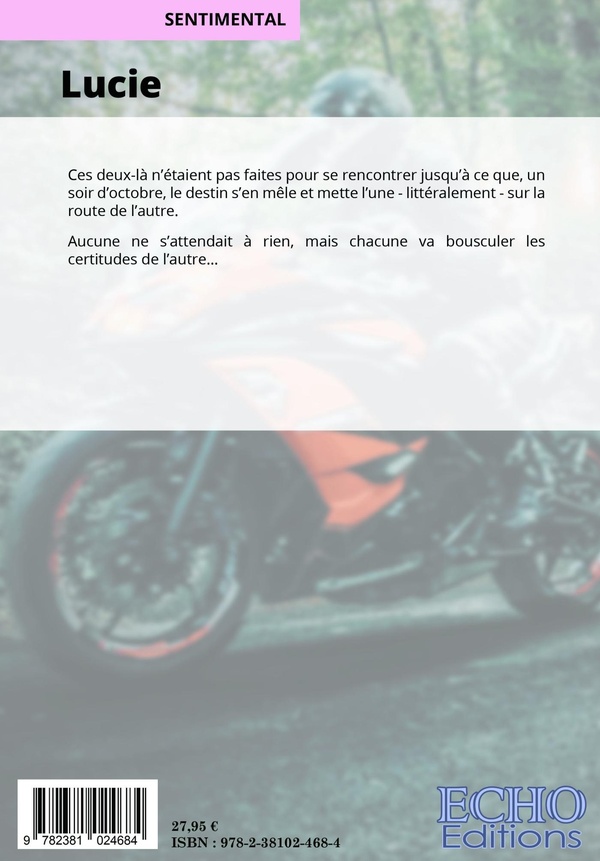 Quatrième de couverture de « Lucie »