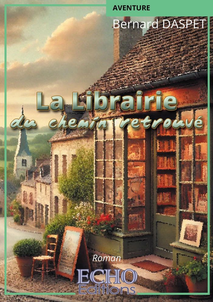 Couverture du livre « La librairie du chemin retrouvé » de Bernard Daspet, librairie Les Contes Infusés à Corte