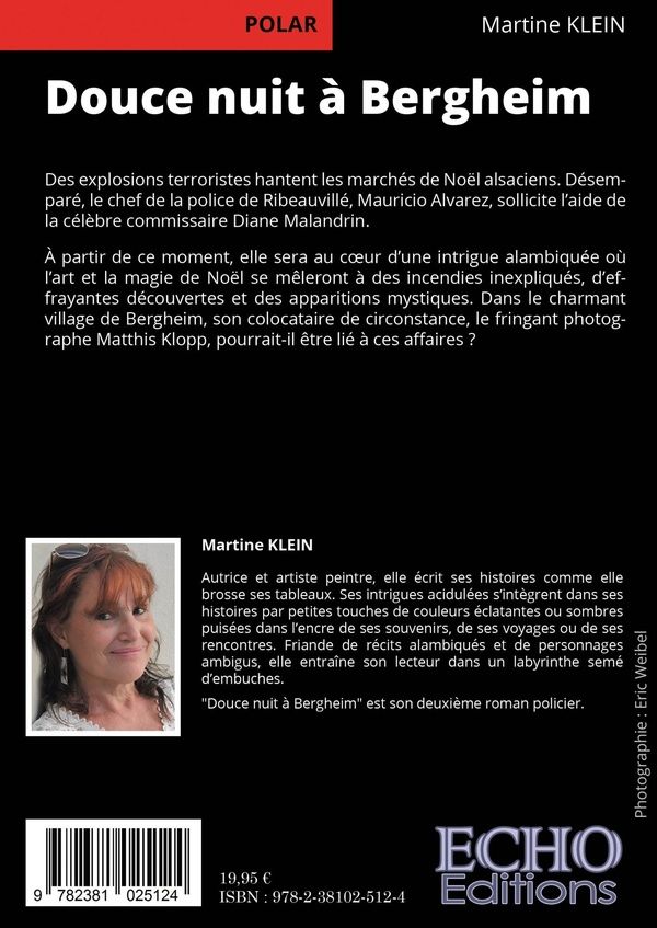 Quatrième de couverture de « Douce nuit à Bergheim »