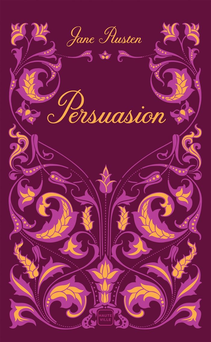 Couverture du livre « PERSUASION », librairie Les Contes Infusés à Corte