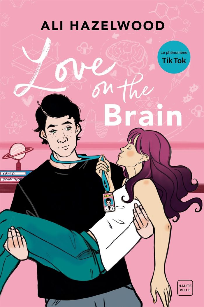 Couverture du livre « Love on the brain » de Ali Hazelwood, librairie Les Contes Infusés à Corte