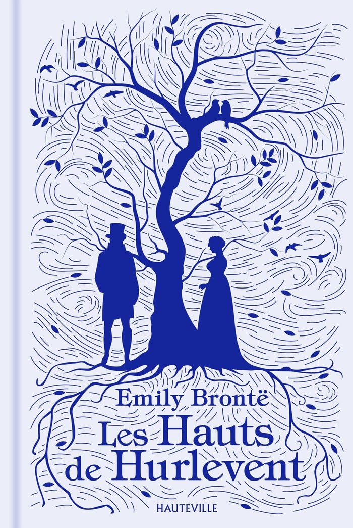 Couverture du livre « Les Hauts de Hurlevent » de Emily Brontë, librairie Les Contes Infusés à Corte